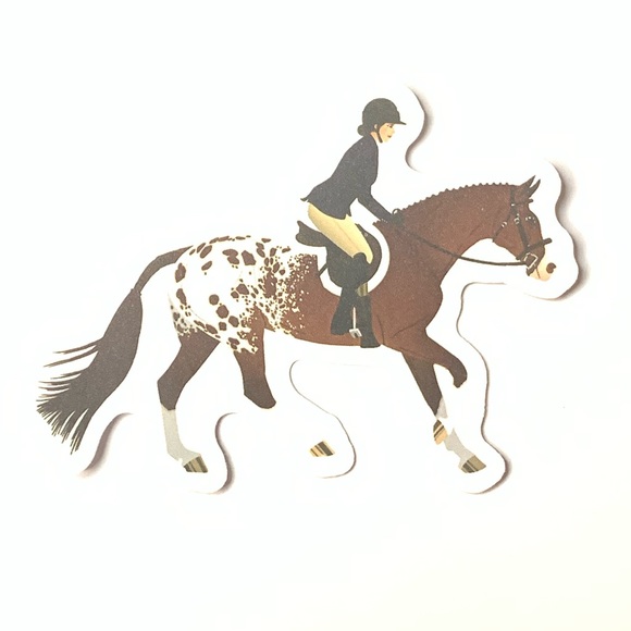Accessories - Horse Riding Vinyl Sticker